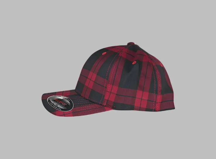 Flexfit - Baseball Check - Flexfit - Red