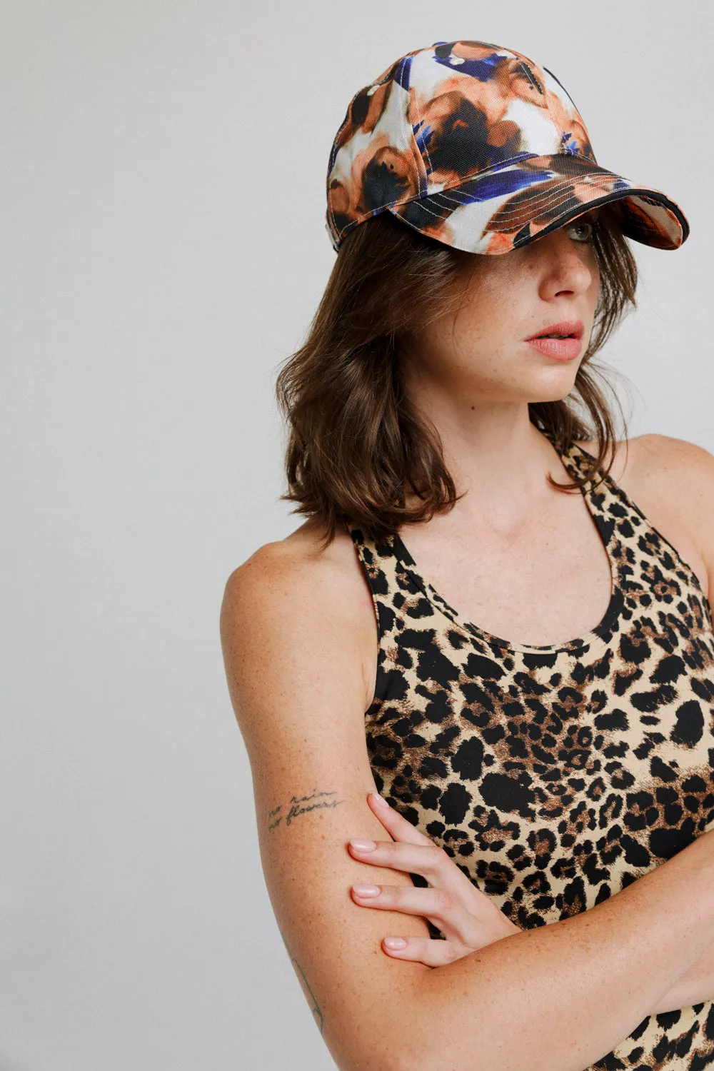 Floral Cap