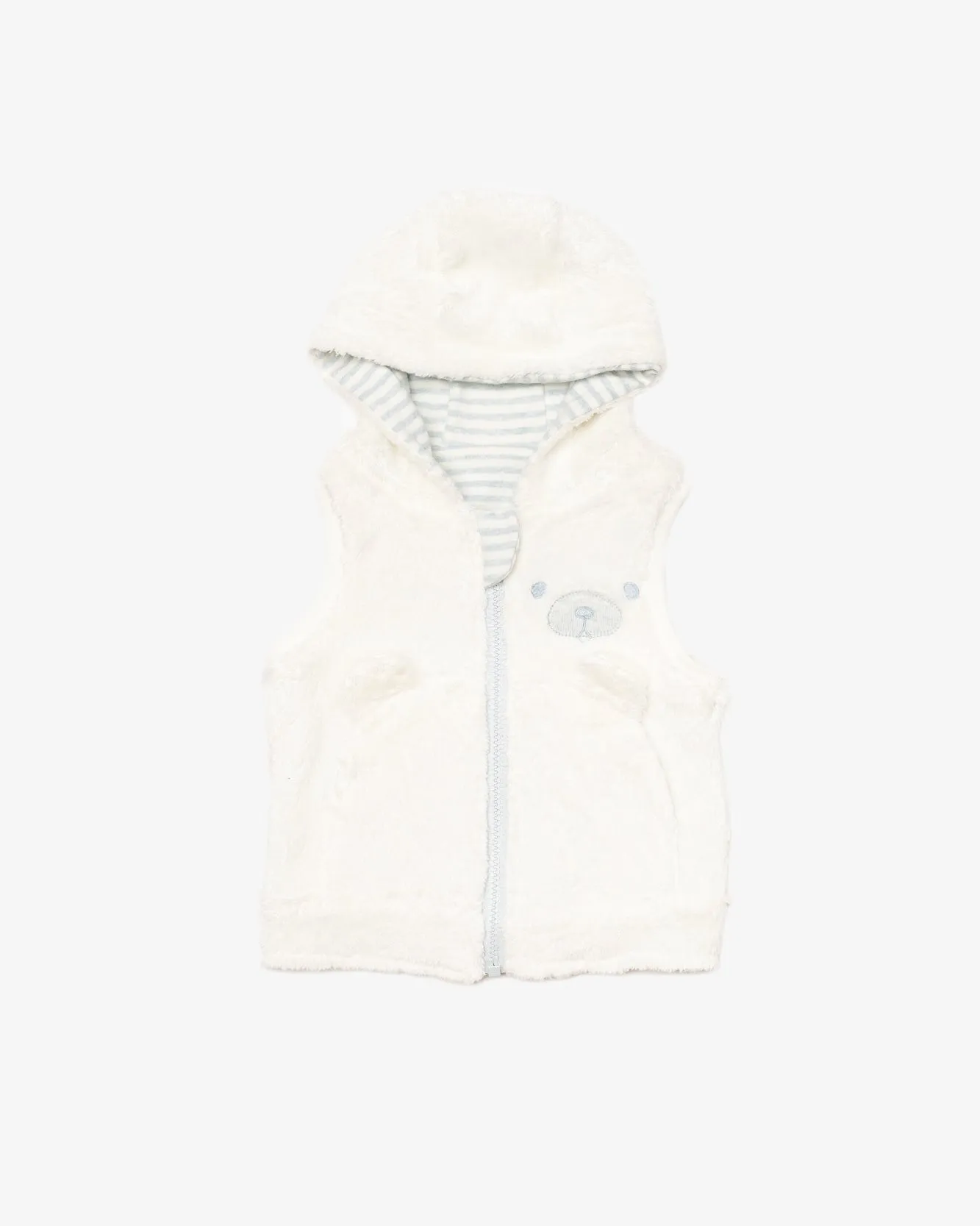Fluffy Bear Vest