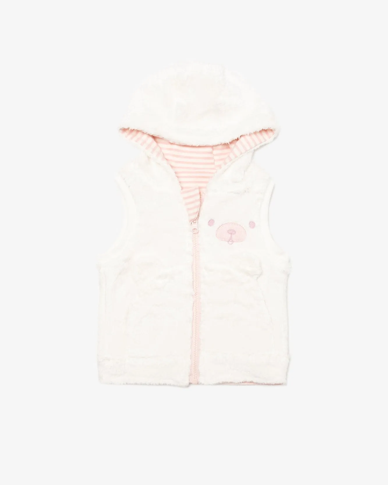 Fluffy Bear Vest