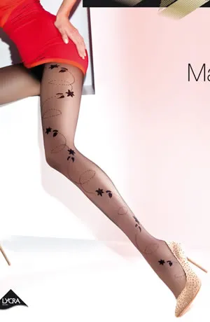 Gabriella Fantasia Marisa Tights Nero