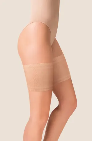 Gabriella Mesh Thigh Band Beige
