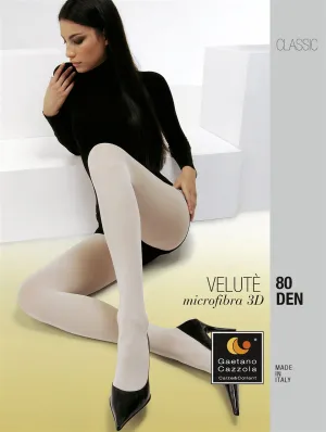Gaetano Cazzola Velute Tights 80 Den - Black