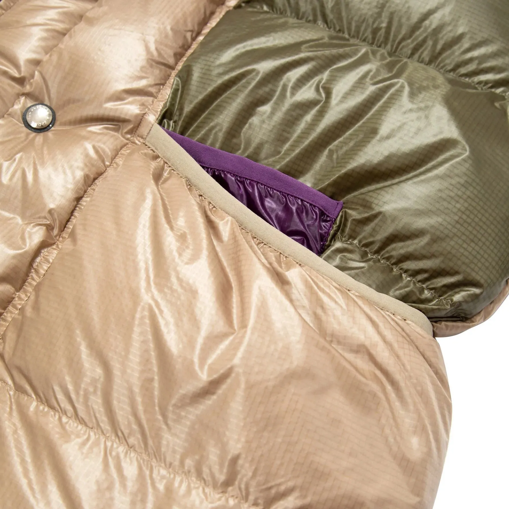 Garbstore Men Goose Down Liner Brown