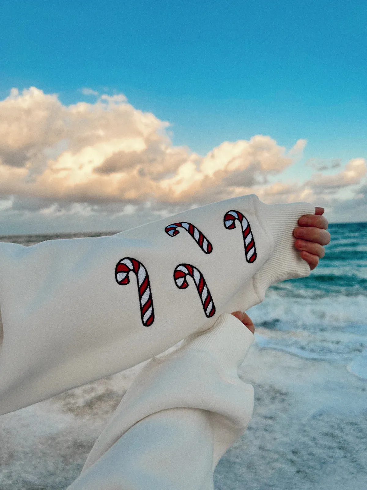 Gingerbread Recipe Ivory Sweatshirt