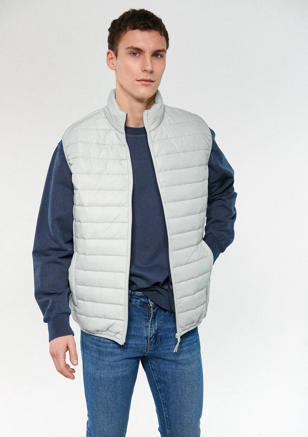 Grey Vest