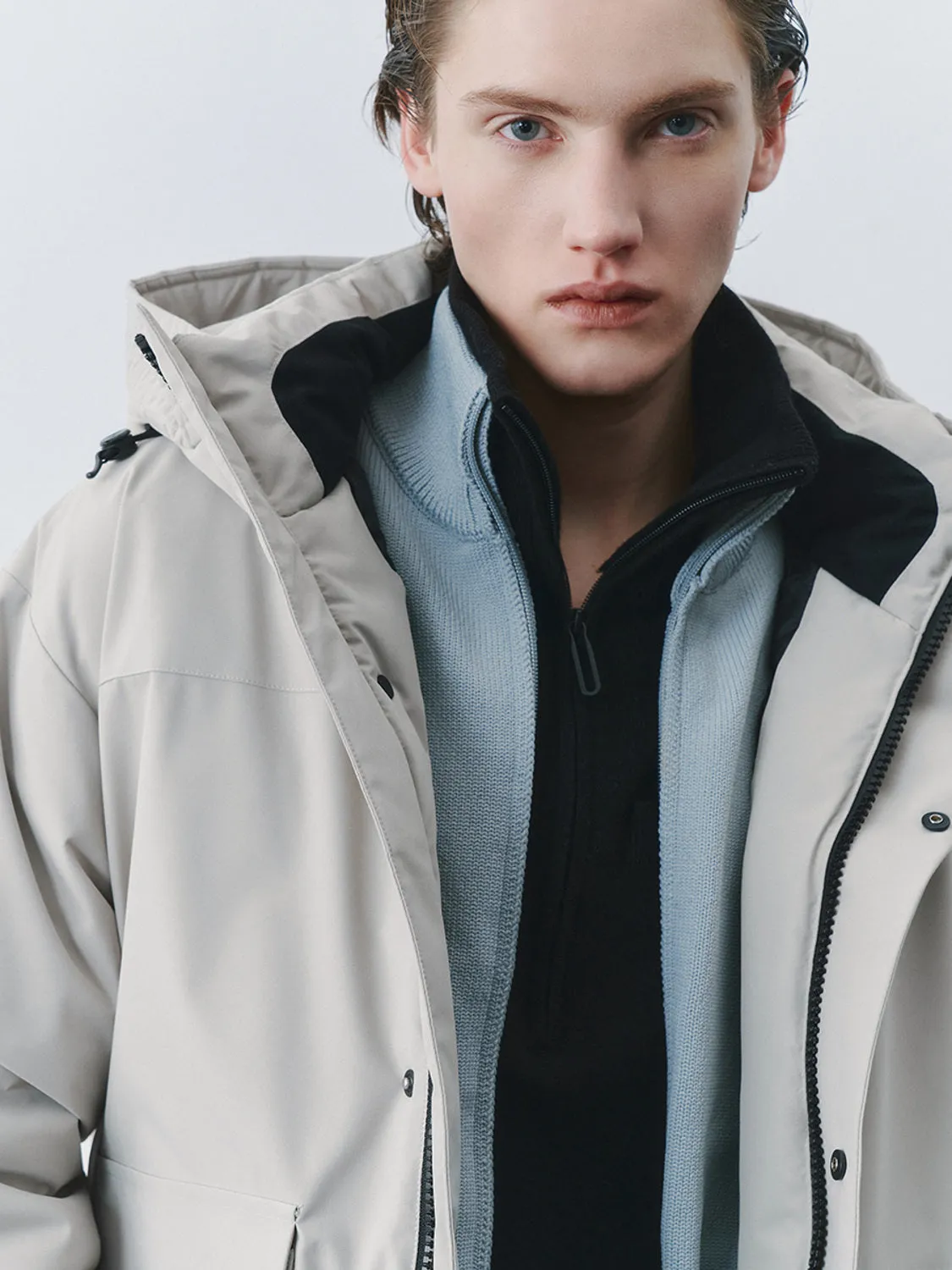Hoodie Down Outerwear