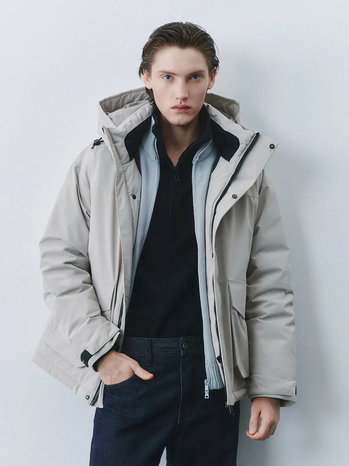 Hoodie Down Outerwear