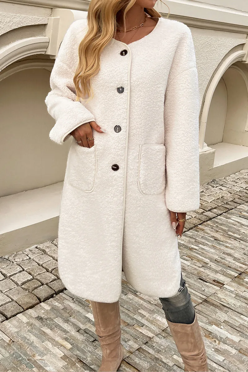 HWR1359 Cozy Chic Button-Down Coat