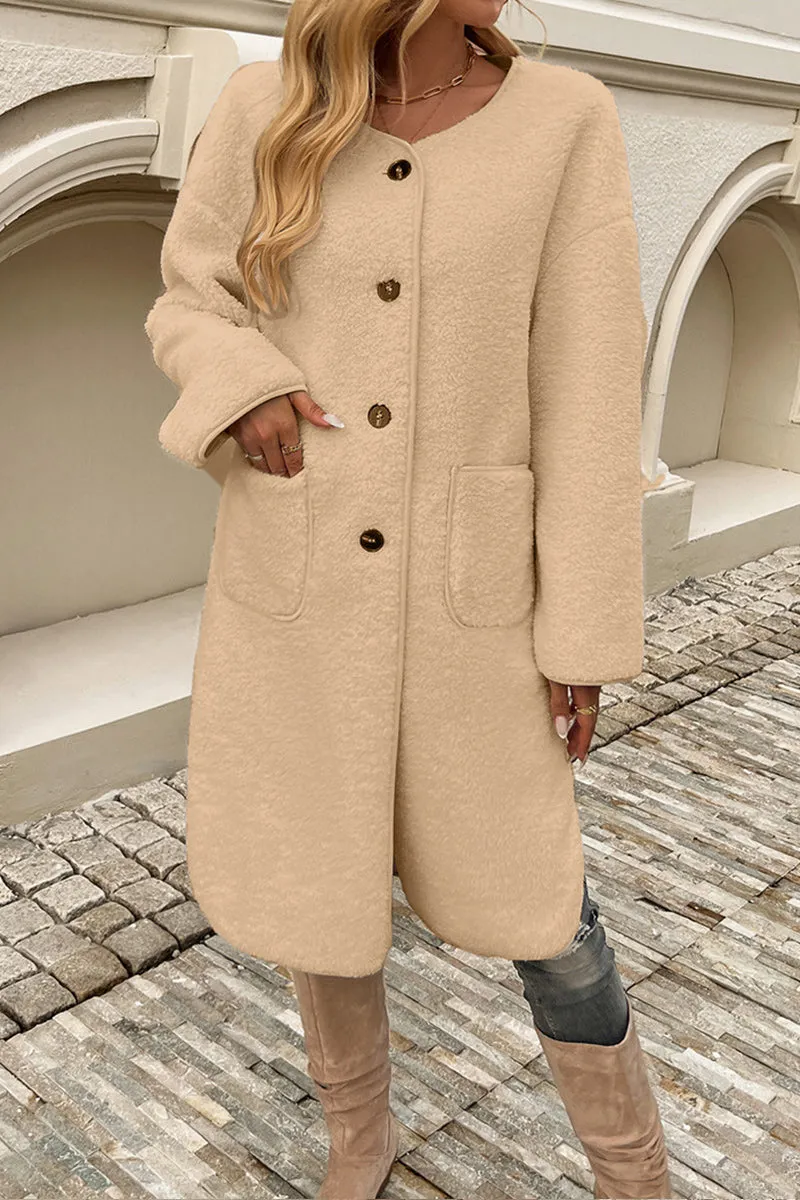 HWR1359 Cozy Chic Button-Down Coat