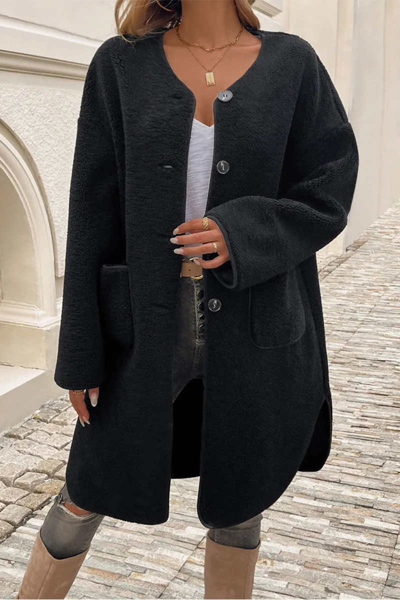 HWR1359 Cozy Chic Button-Down Coat