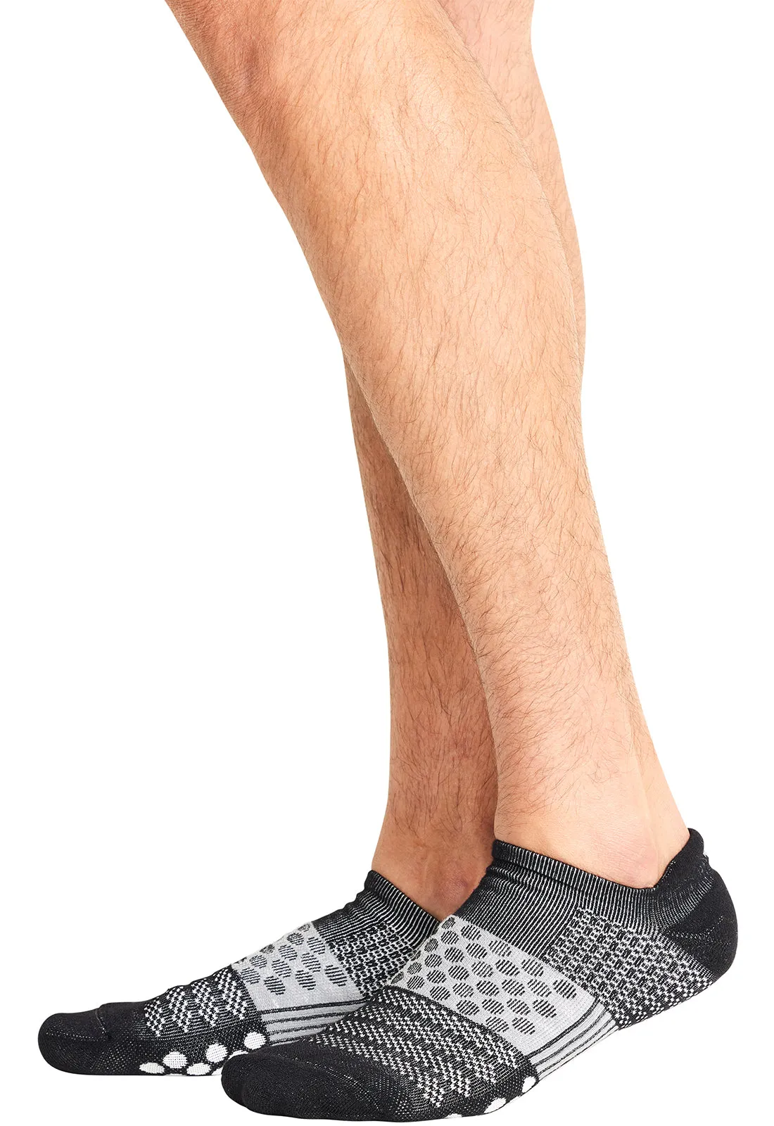 Infinity Legwear HUSTLE Athletic Ankle Socks Black/Grey/White