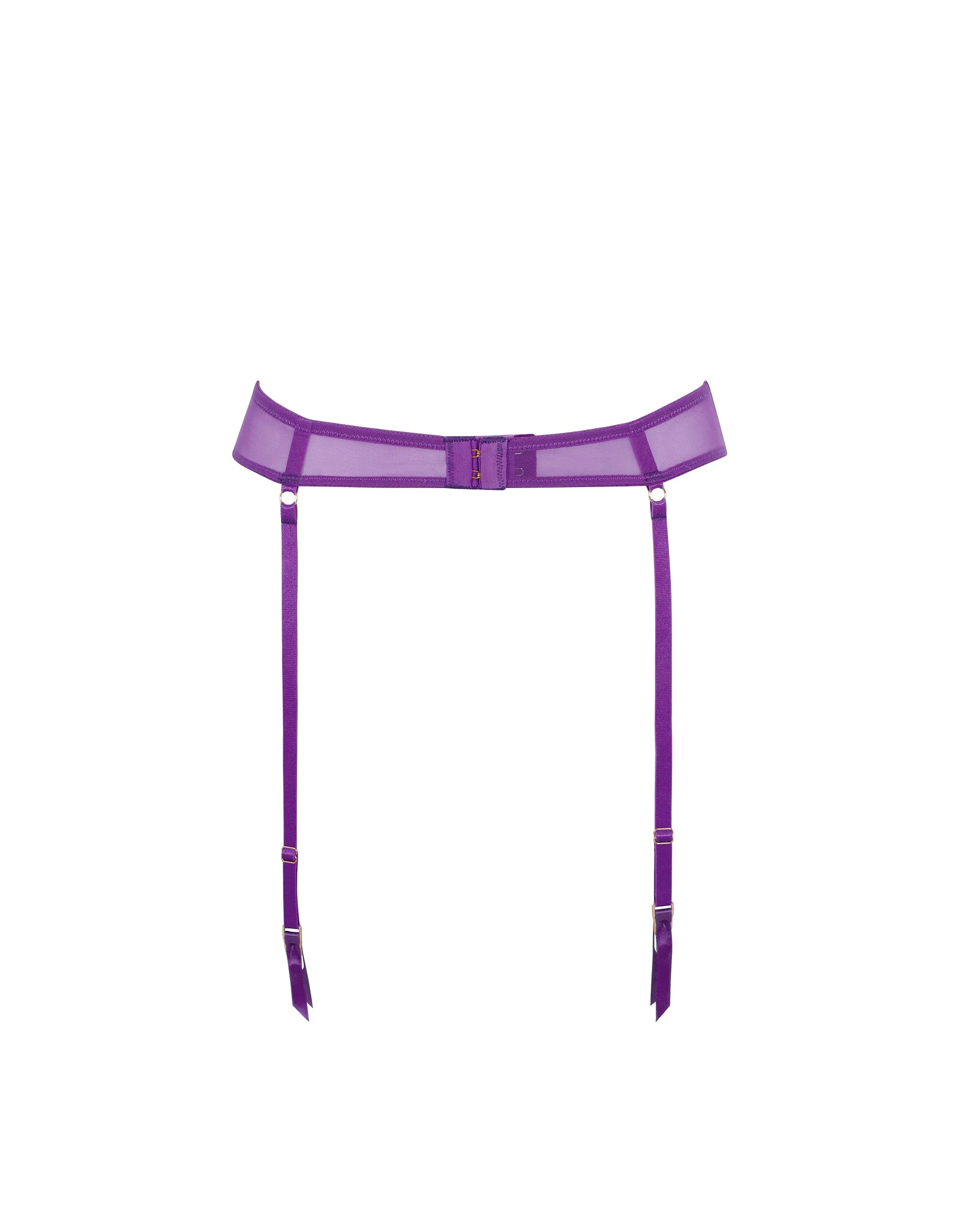 Isla Garter Belt Electric Purple