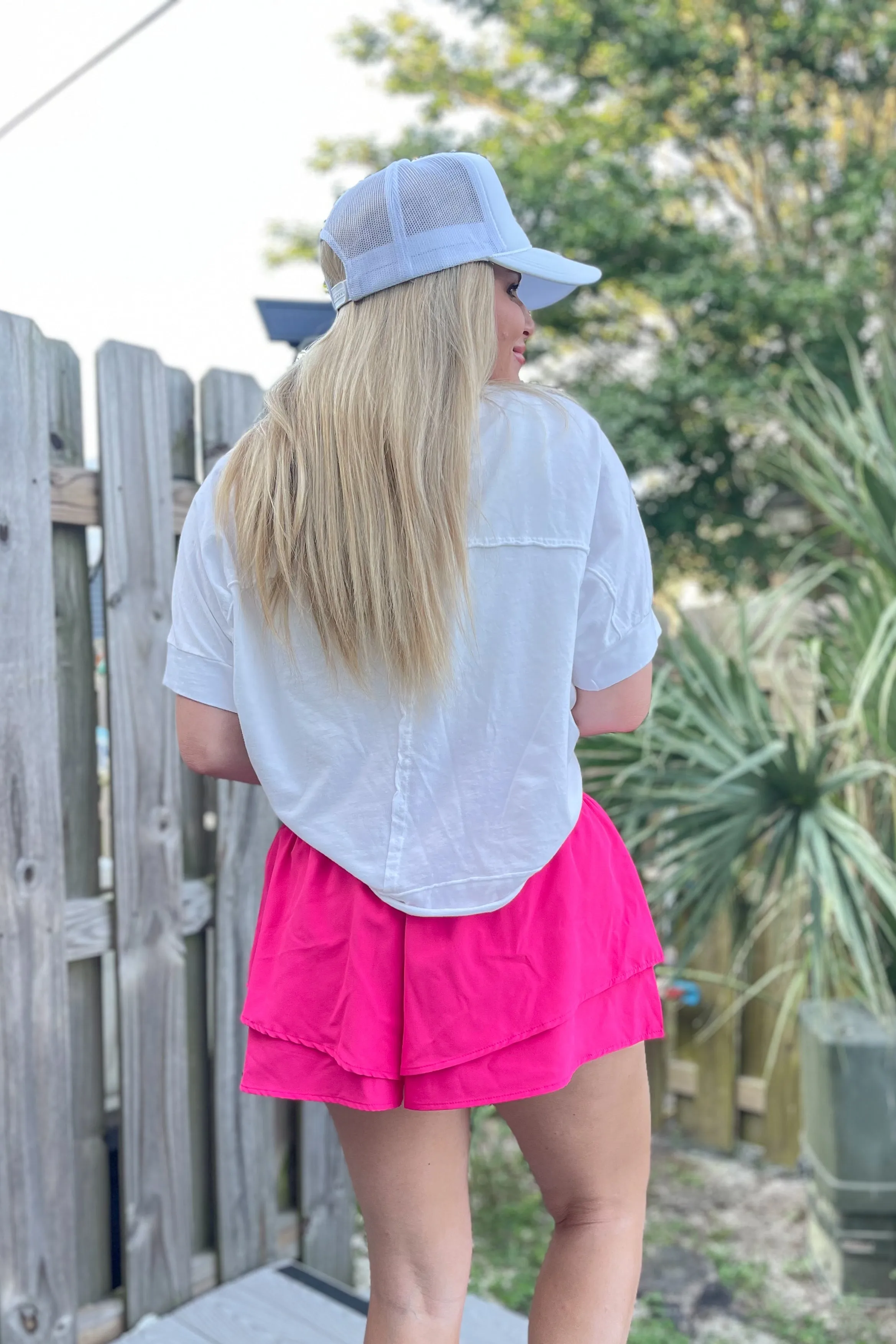 Karen V Shaped Waist Athletic Activewear Skort Shorts *FINAL SALE