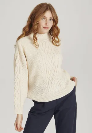 knit pullover ODESSA from organic wool