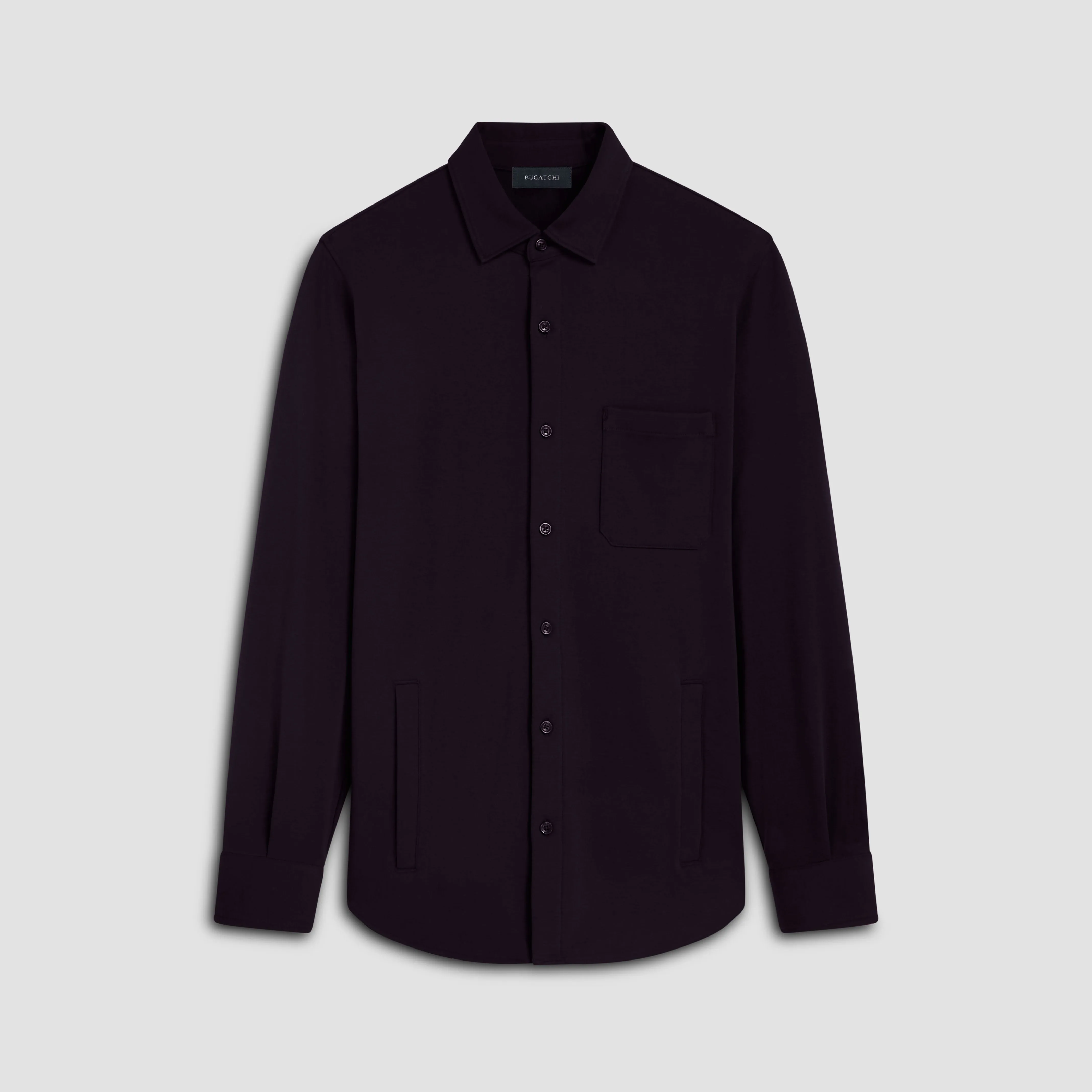 Knit Shirt Jacket