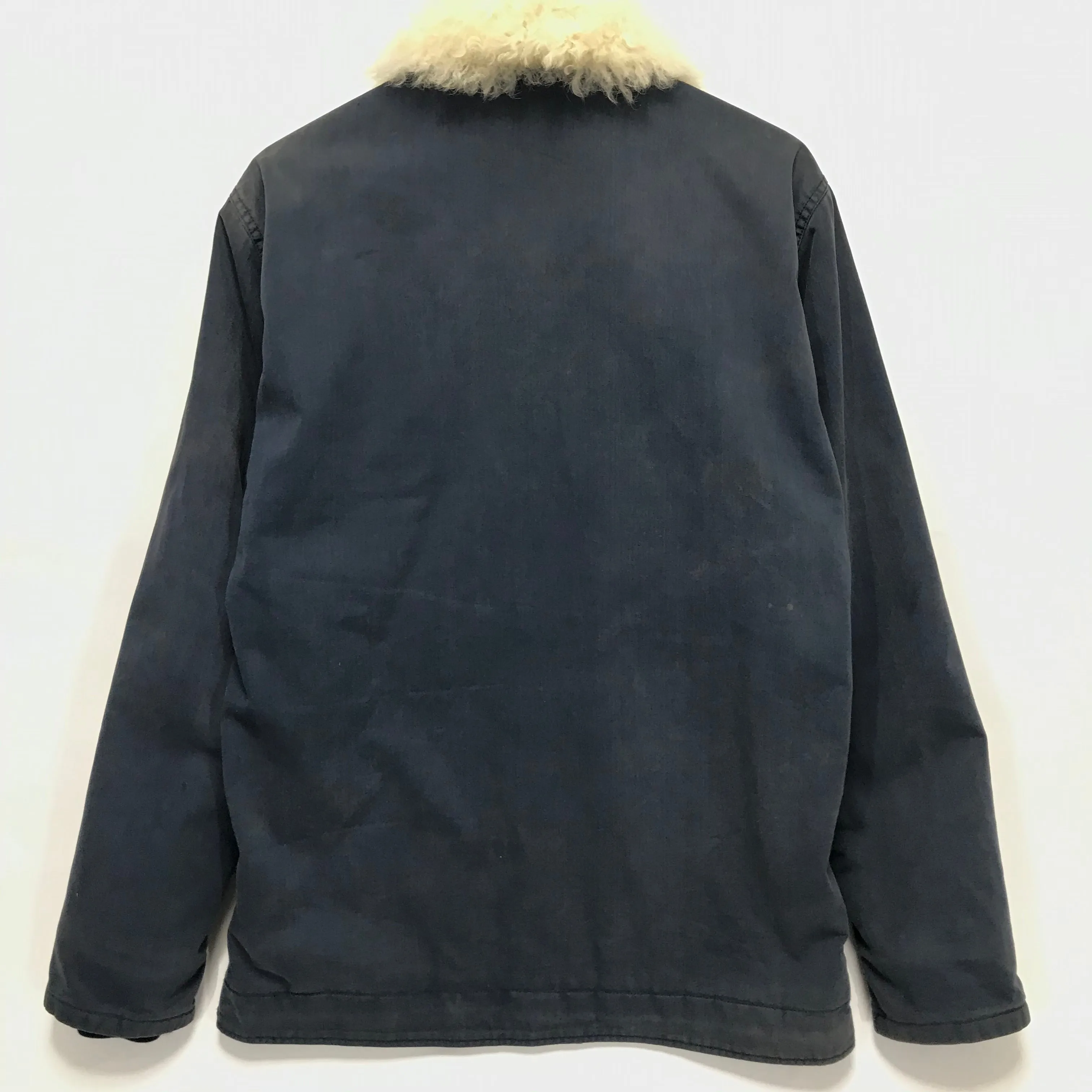 [L] Visvim 12AW Deckhand Jacket Gore Windstopper Navy
