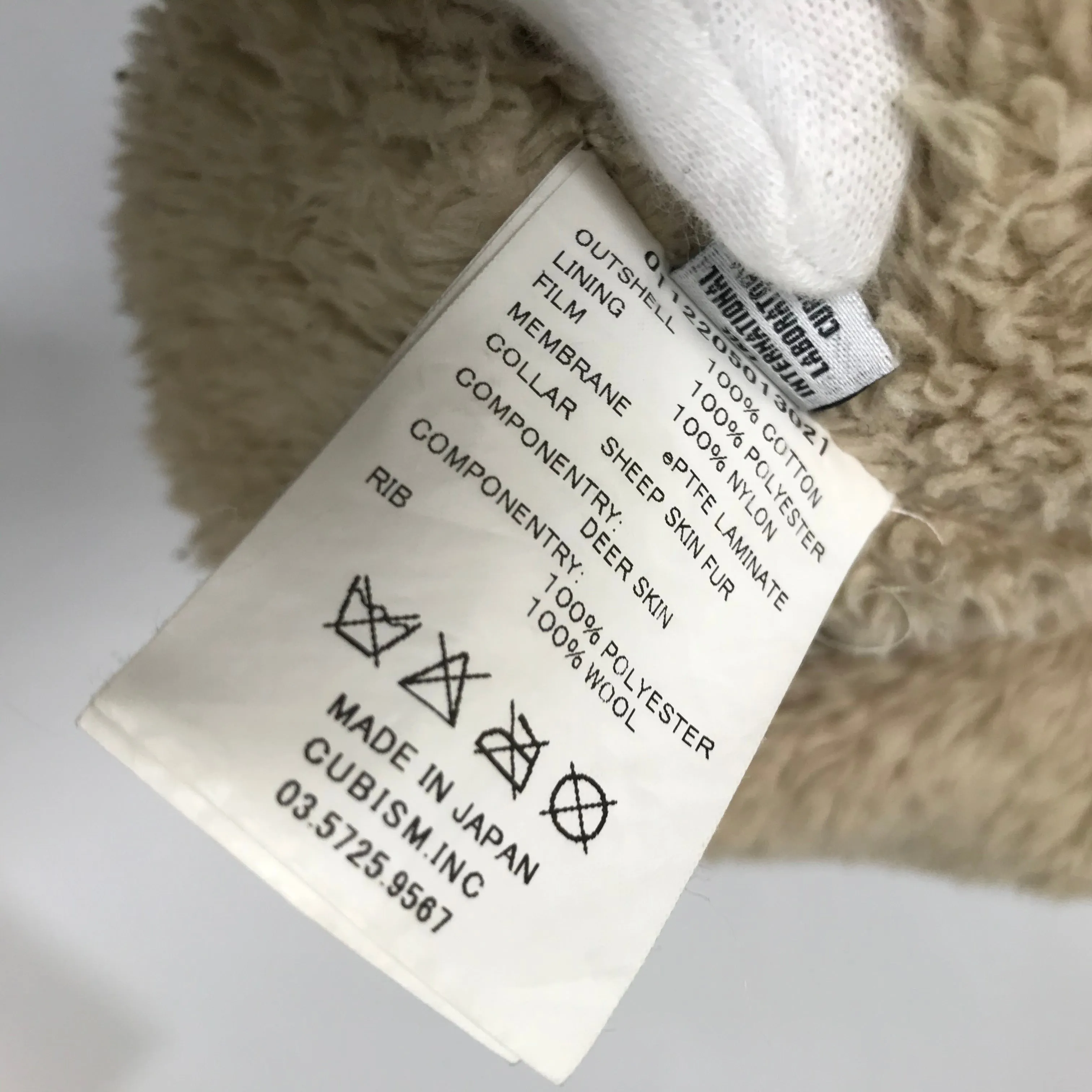 [L] Visvim 12AW Deckhand Jacket Gore Windstopper Navy