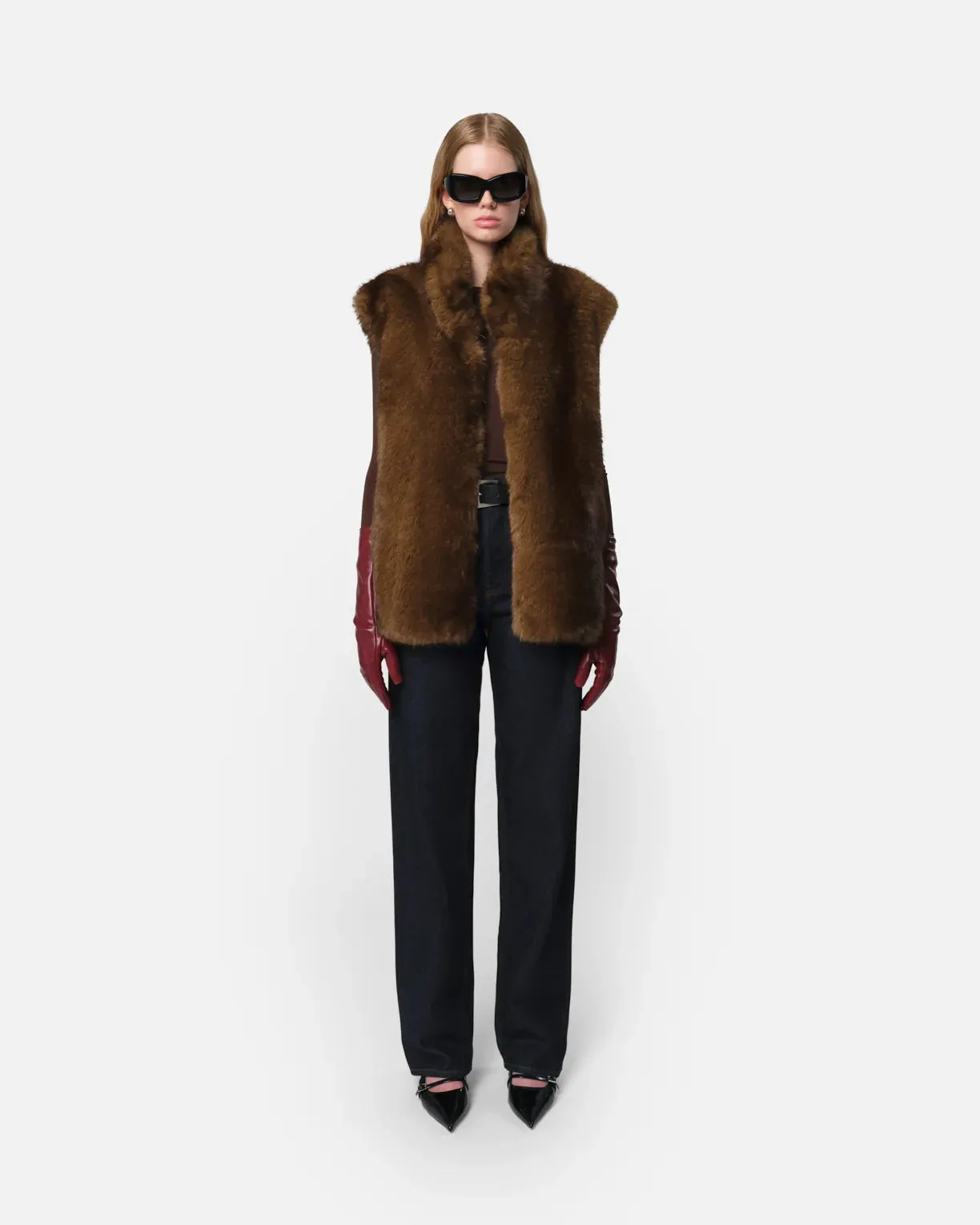 Laila Gilet - Mink