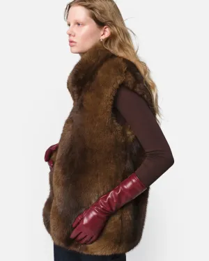 Laila Gilet - Mink