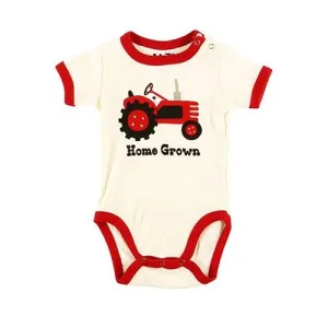 LazyOne Boys Home Grown Babygrow Vest