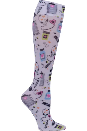 Legwear FASHIONSUPPORT Knee High 8-15 mmHg Compression Sock We Love Caregivers