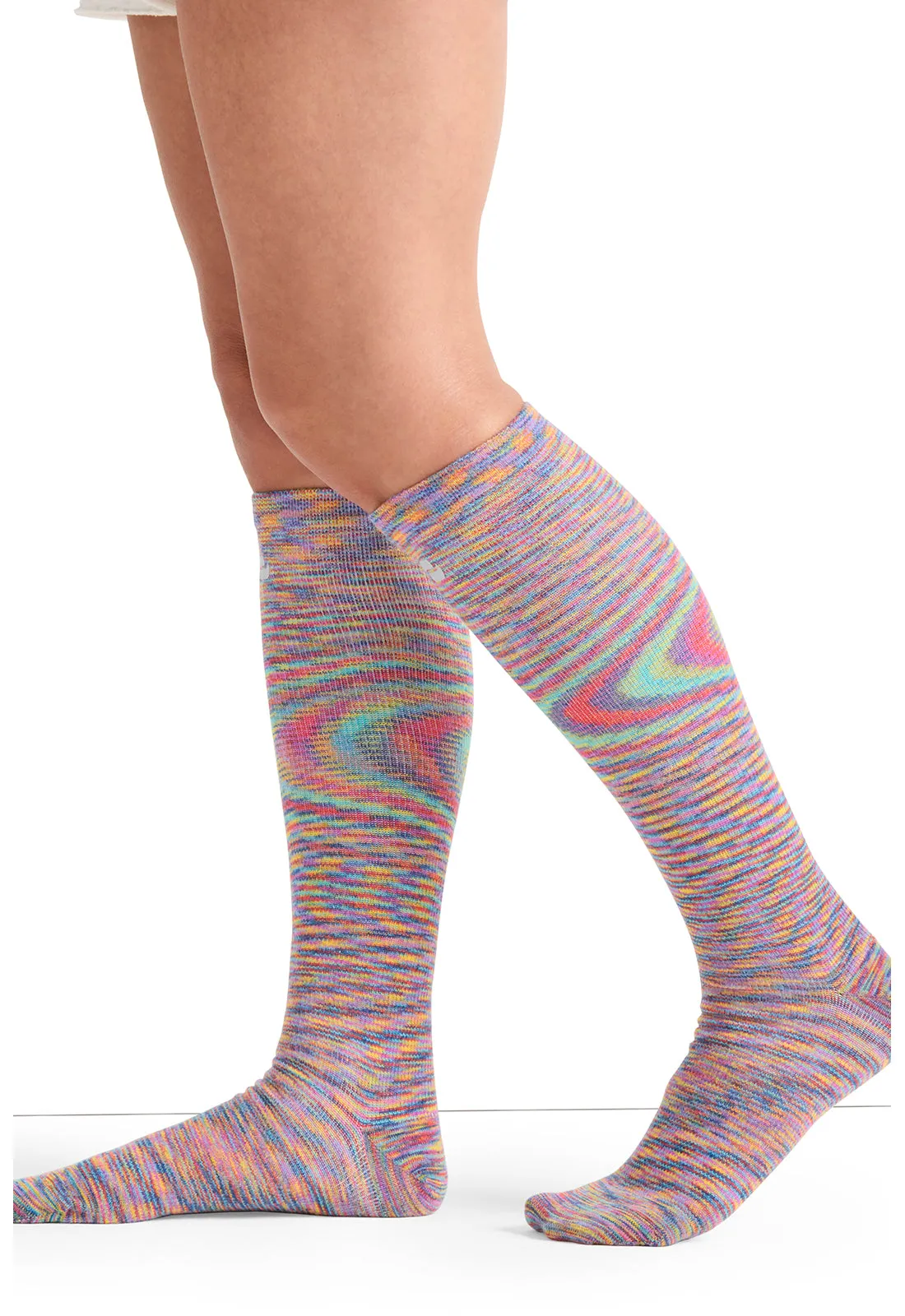Legwear LXSUPPORT Knee High 15-20 mmHg Compression Socks Celestial Space