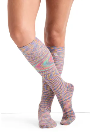 Legwear LXSUPPORT Knee High 15-20 mmHg Compression Socks Celestial Space