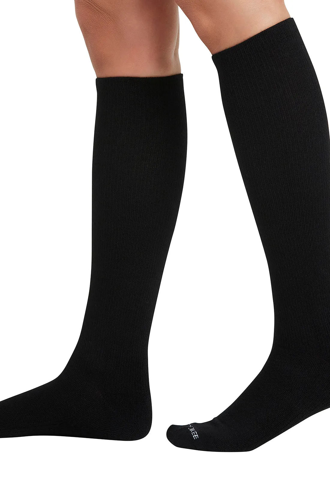 Legwear LXSUPPORT Knee High 15-20 mmHg Compression Socks Onyx
