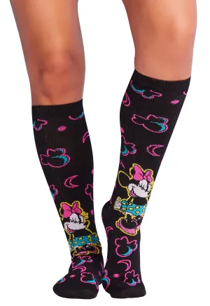Legwear PRINTSUPPORT Women's 10-15mmHg Compression Socks Bright Future