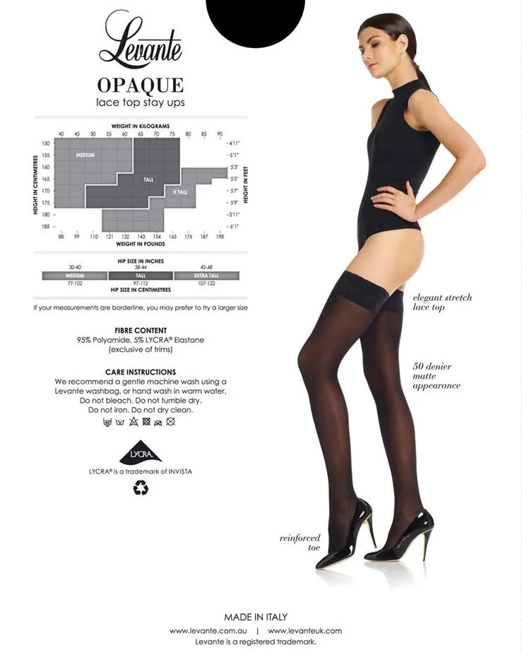 Levante - Opaque Stay-Up