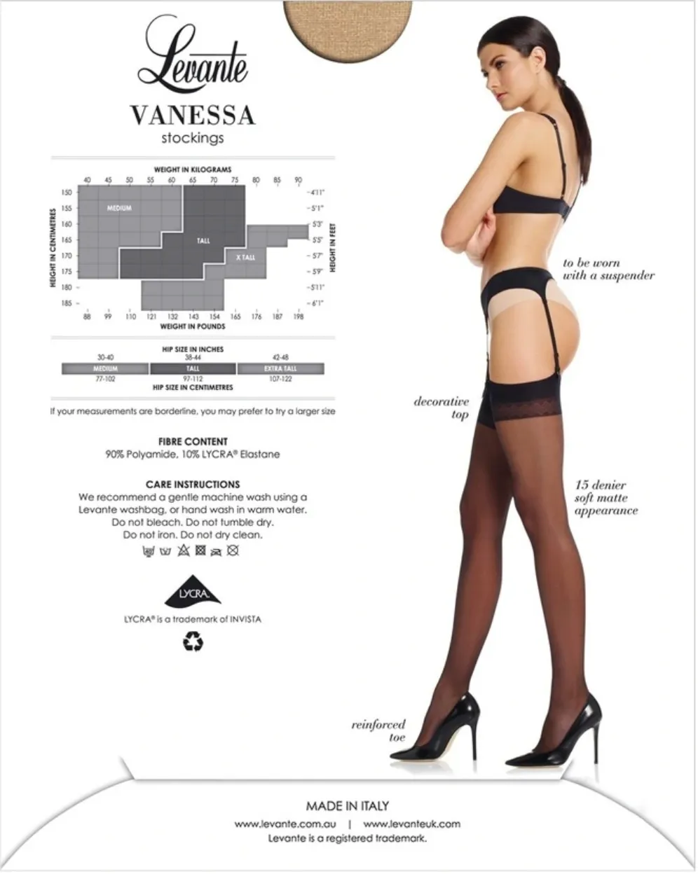 Levante Vanessa Stockings