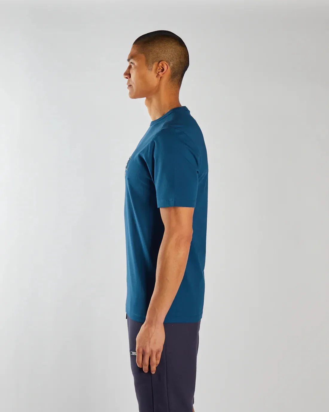 Lincoln Tee | Majolica Blue