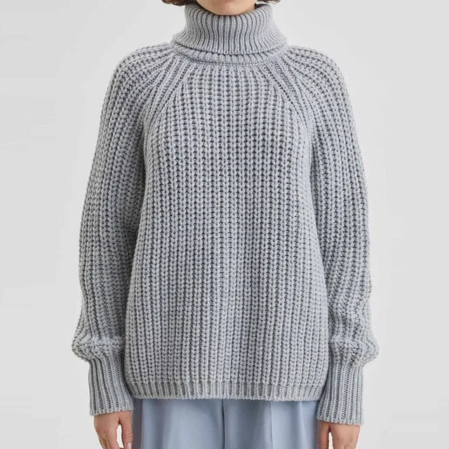 Long Sleeve Winter Oversized Sweater