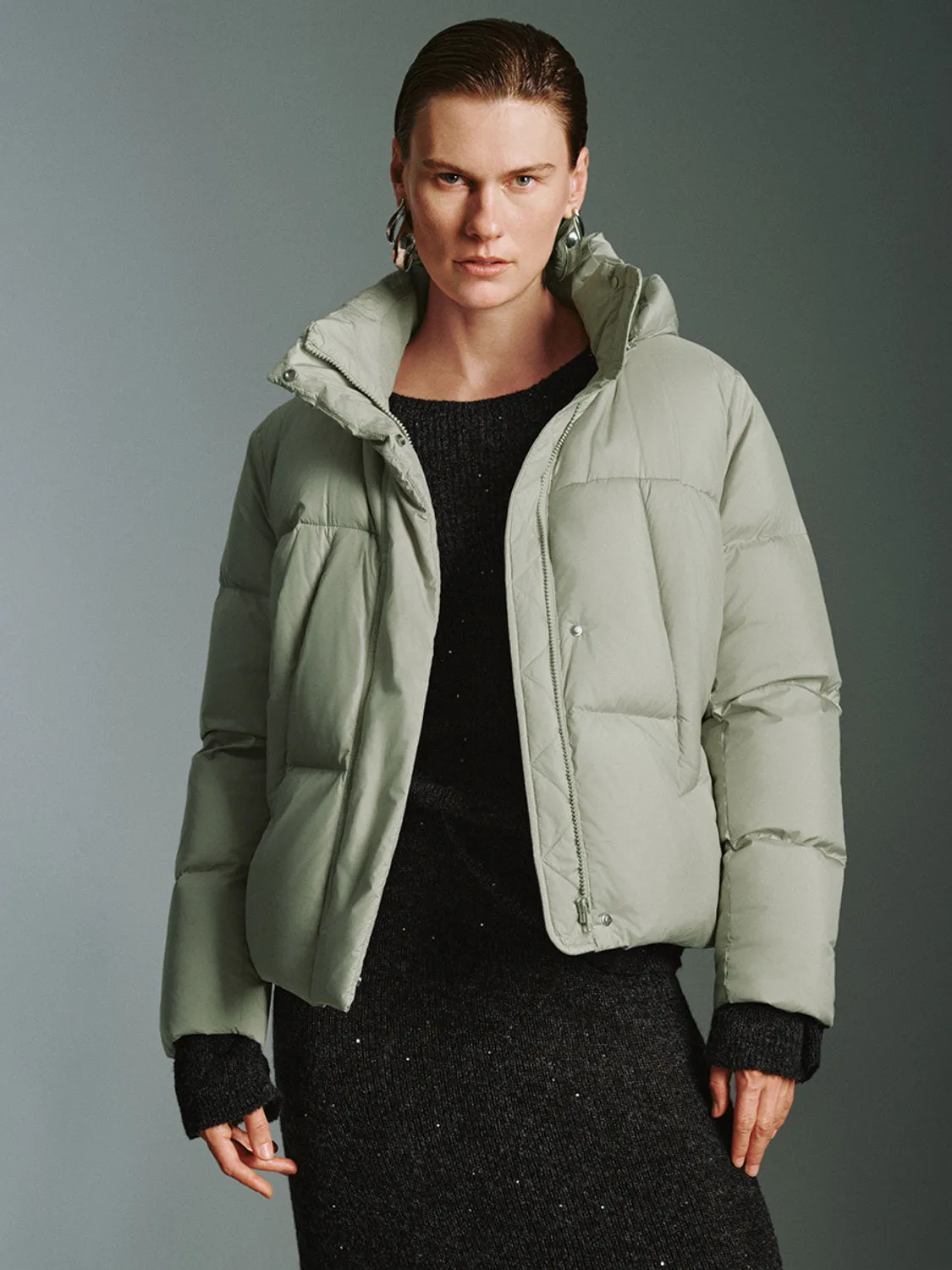 Loose Padded Down Outerwear