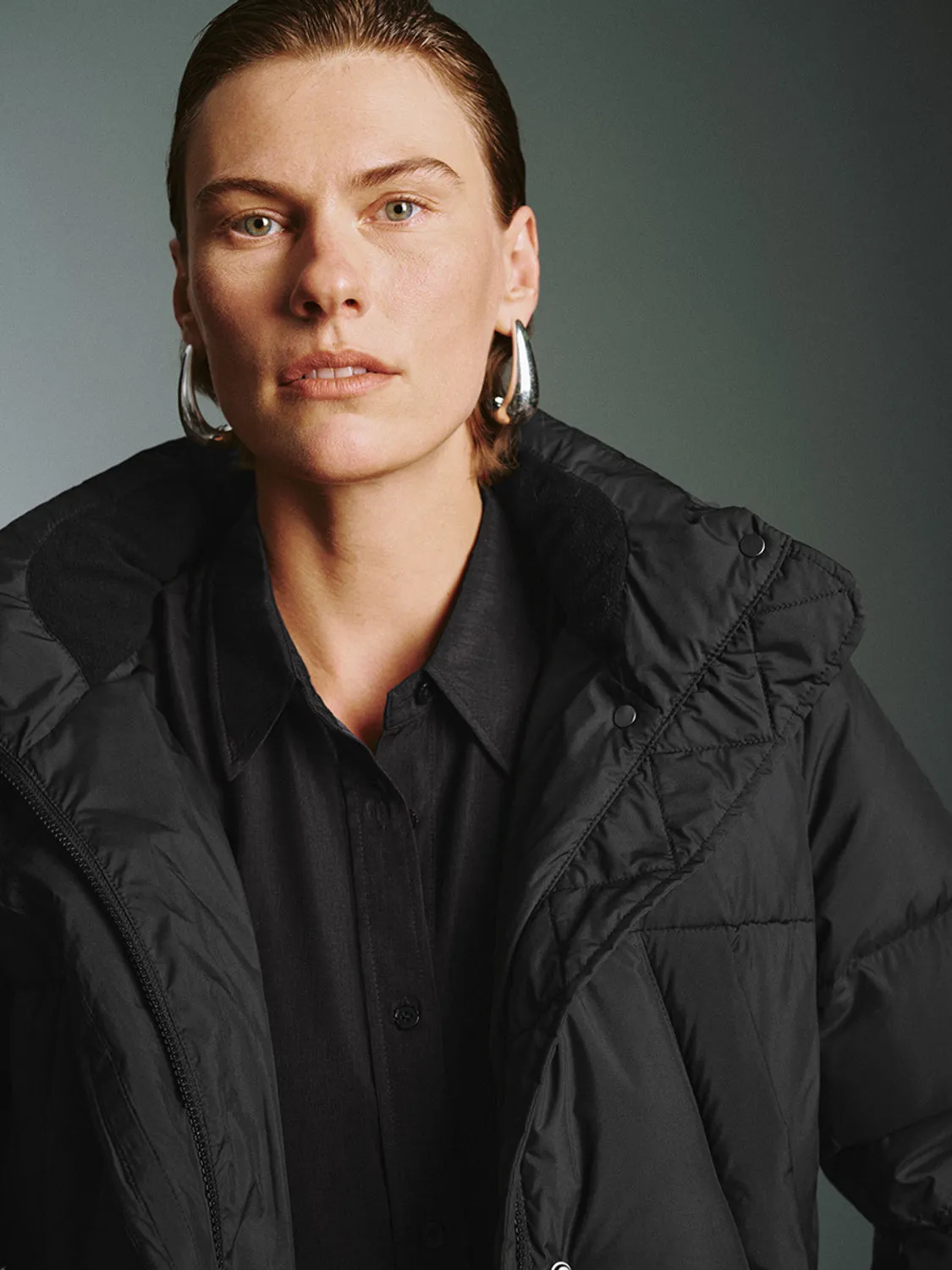 Loose Padded Down Outerwear