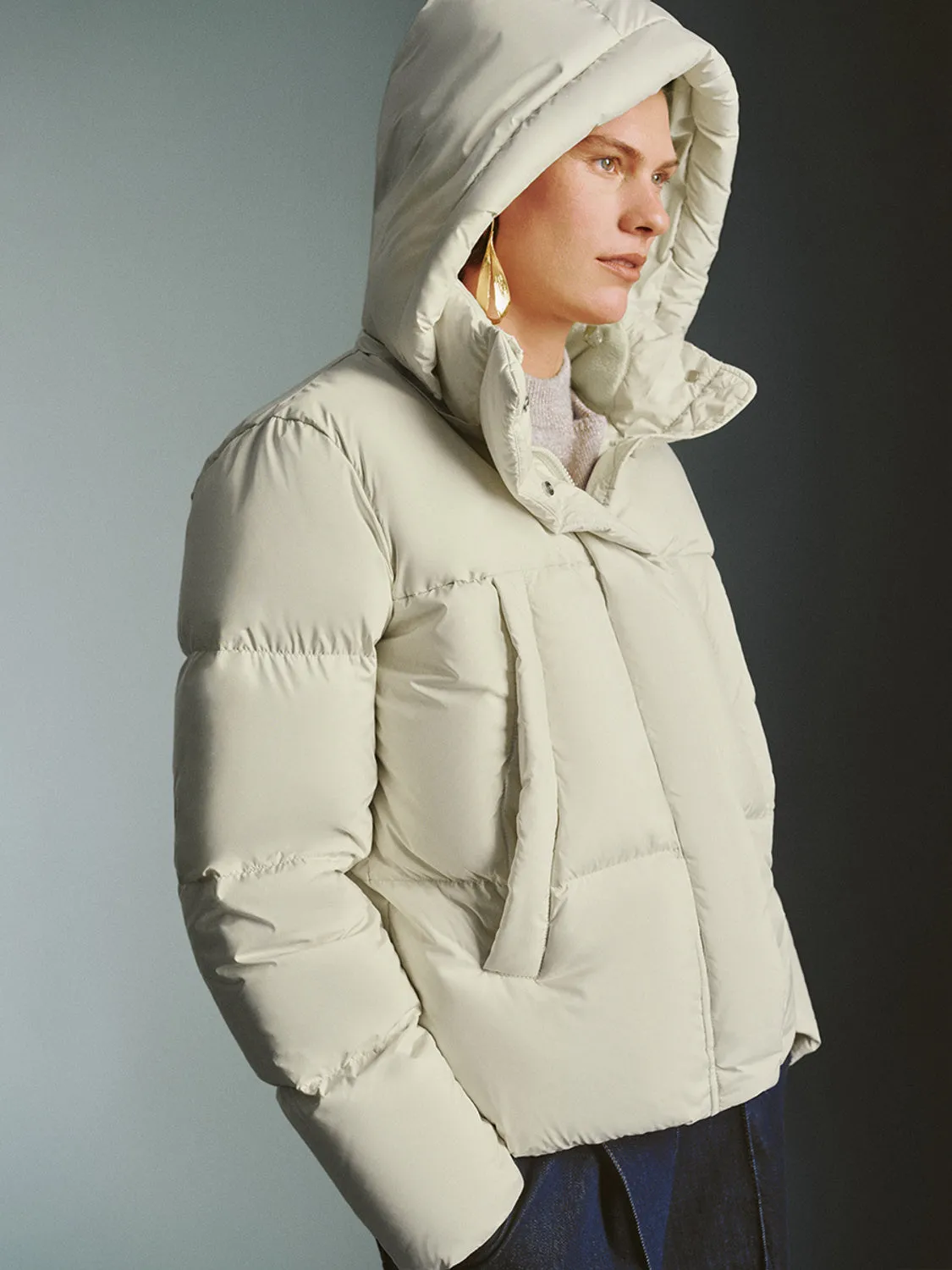 Loose Padded Down Outerwear