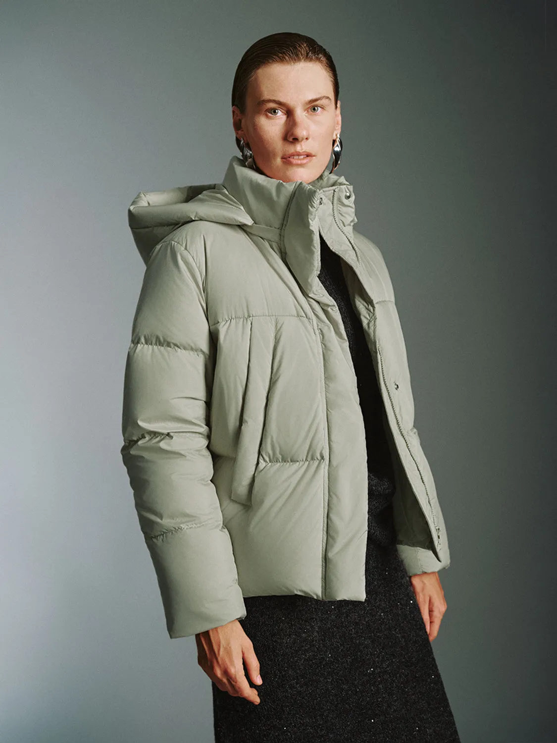 Loose Padded Down Outerwear