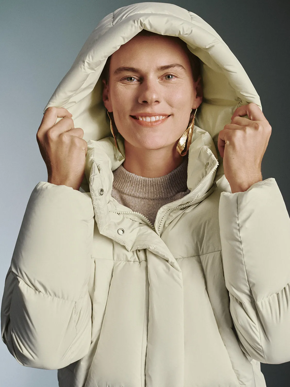 Loose Padded Down Outerwear