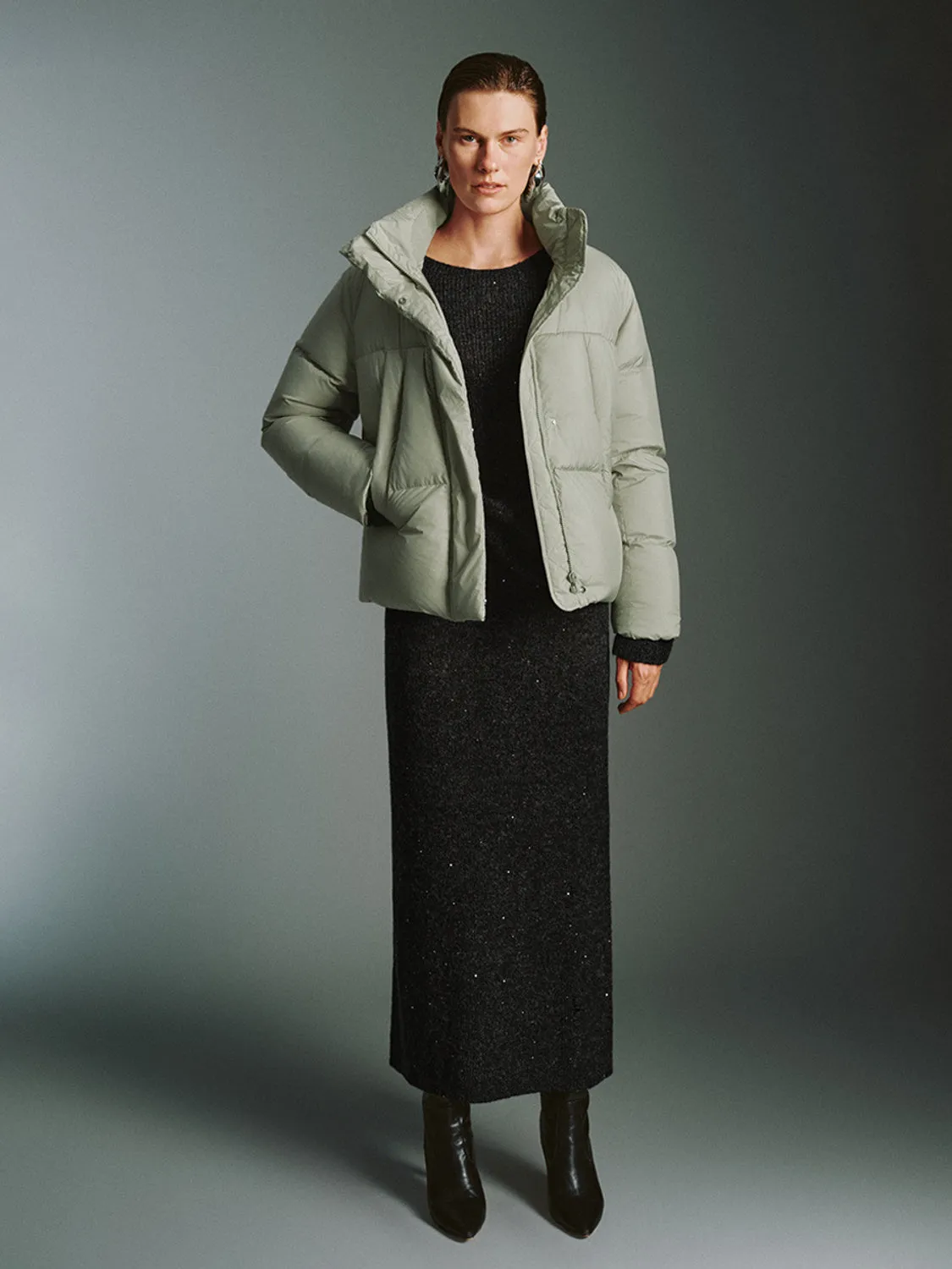 Loose Padded Down Outerwear