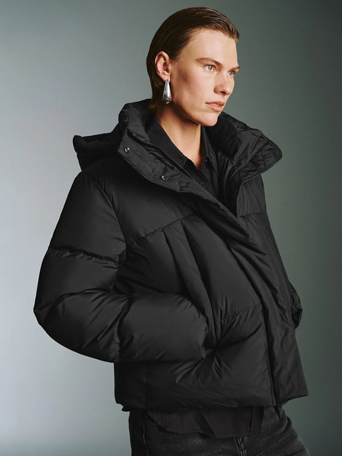 Loose Padded Down Outerwear