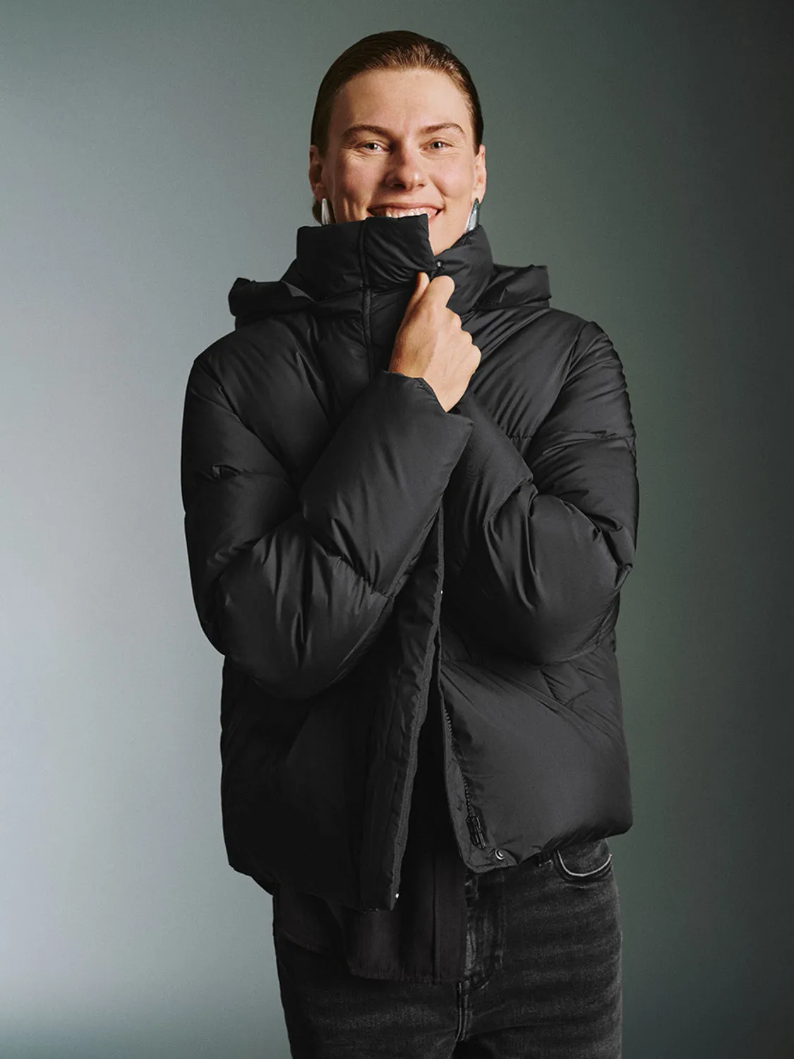 Loose Padded Down Outerwear