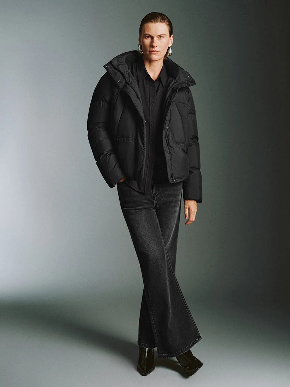 Loose Padded Down Outerwear