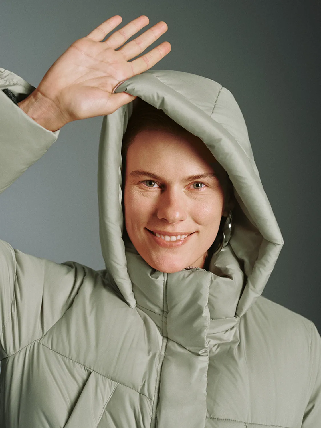 Loose Padded Down Outerwear