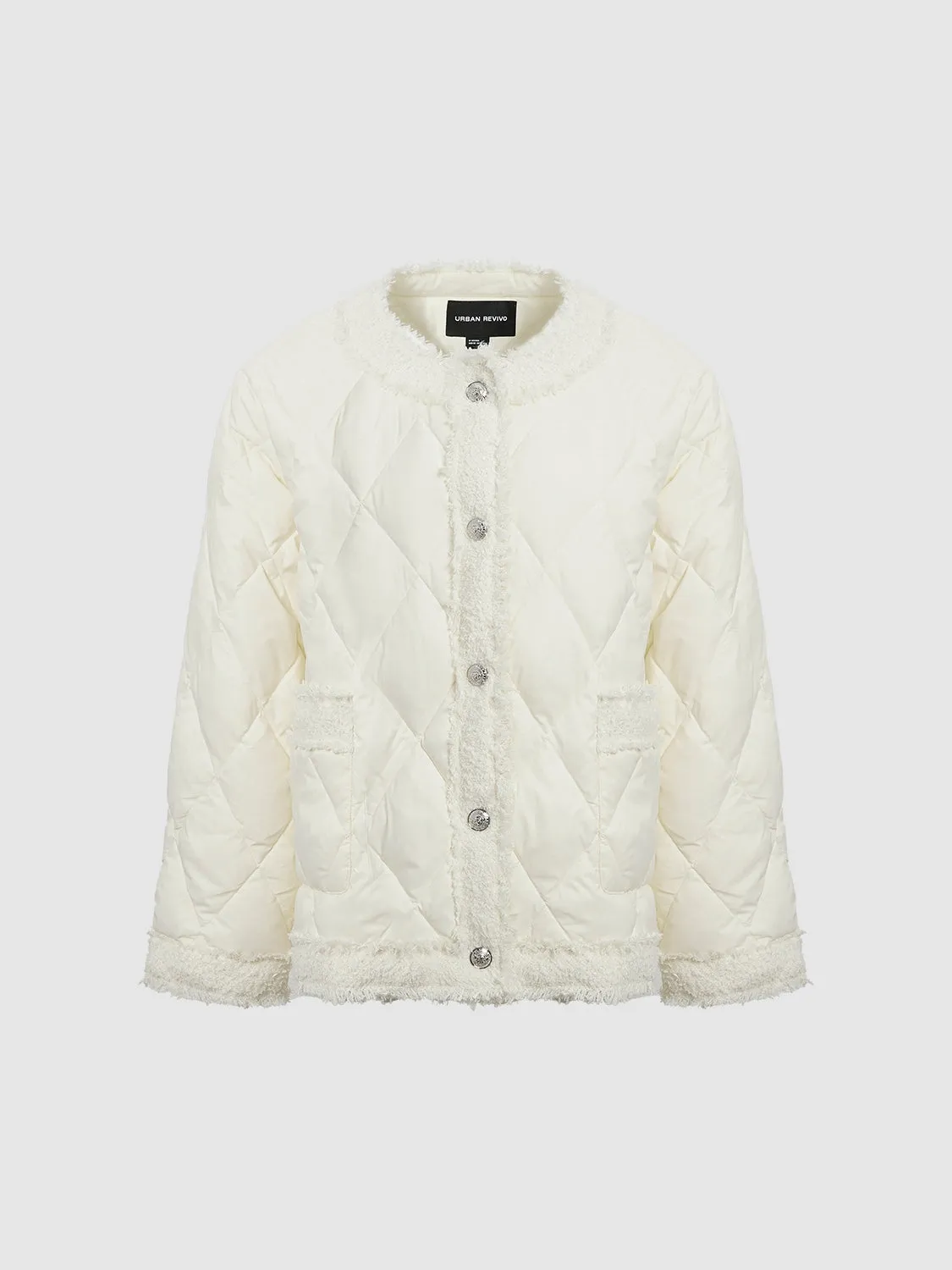 Loose Quilted Down Outerwear