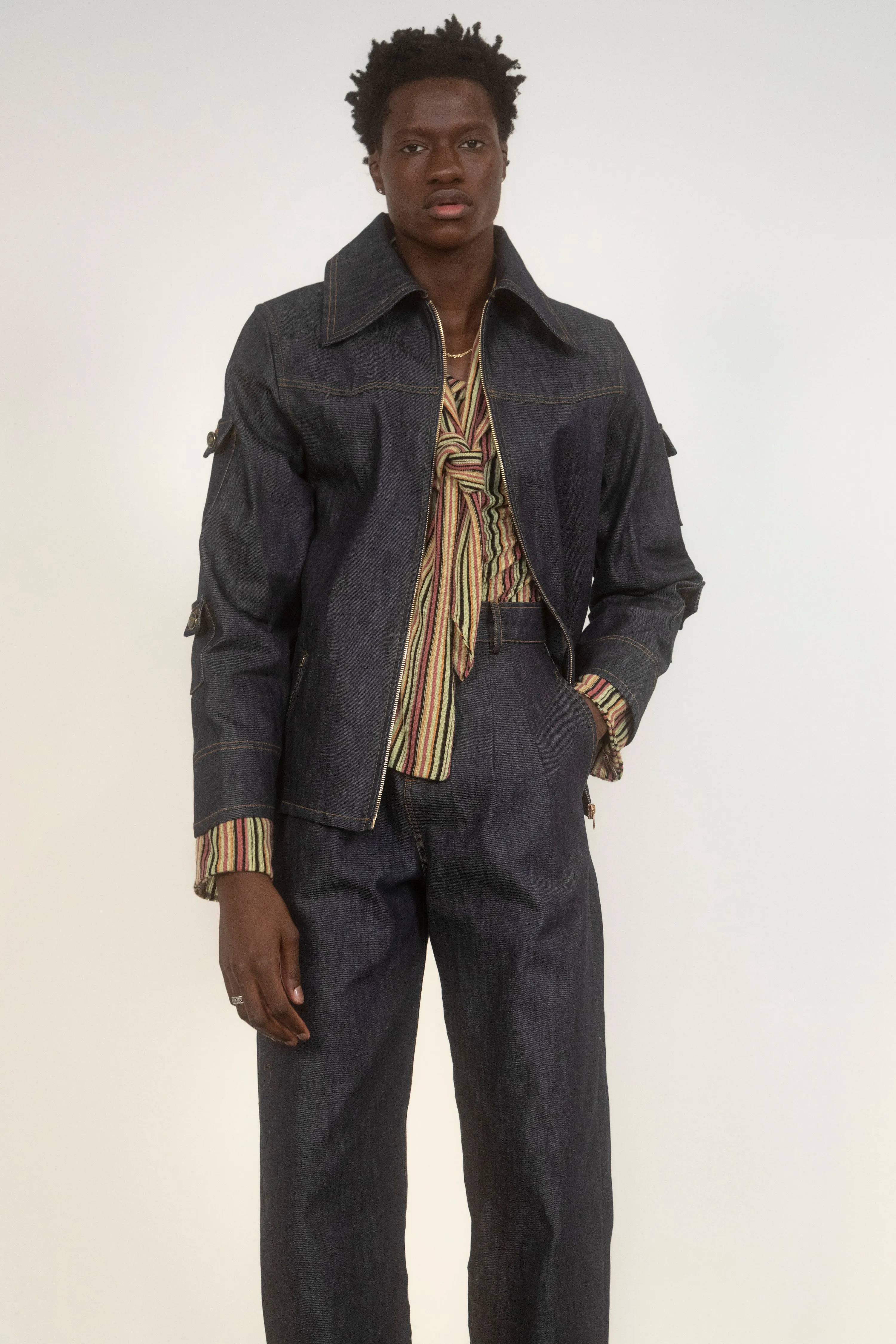 Lumber Pants- Blue Denim-Pre-Order