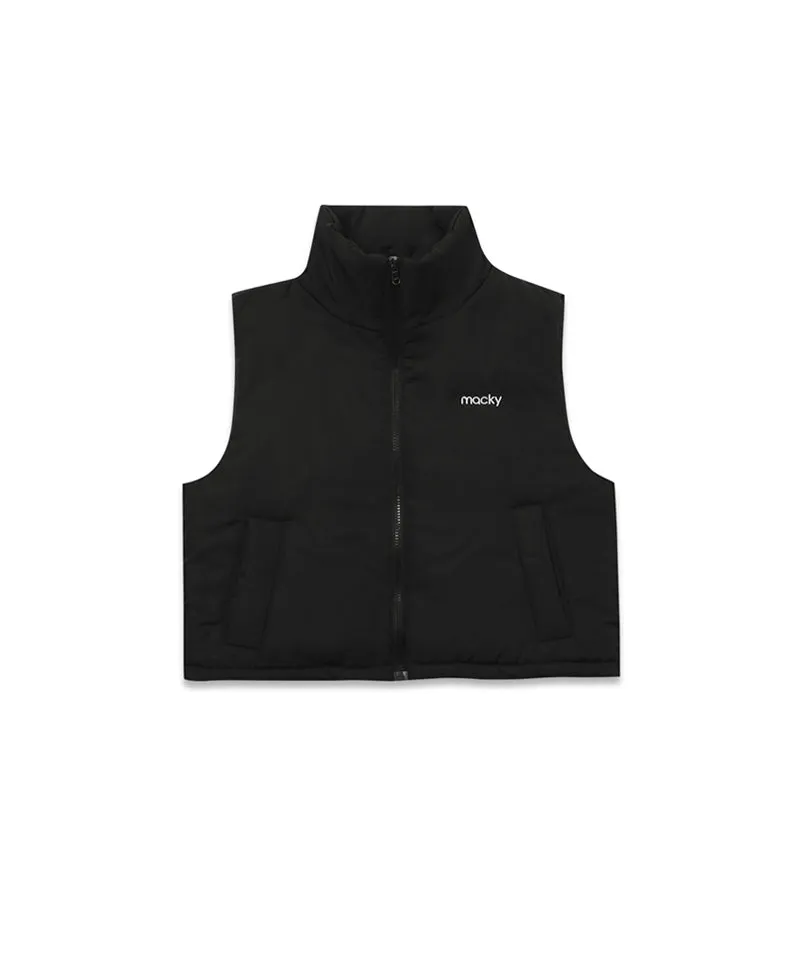 MACKY Golf: String Padded Vest - Black