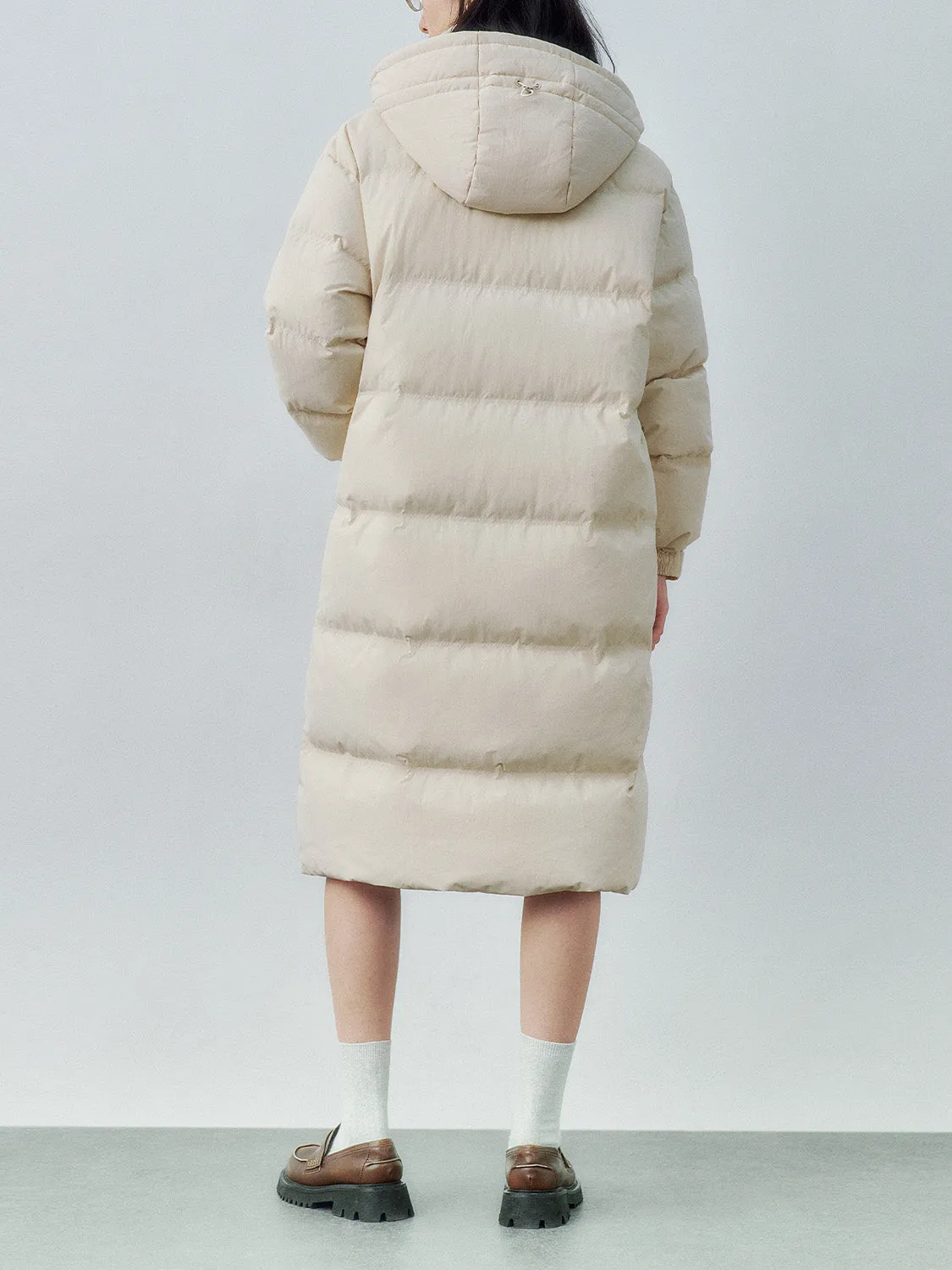 Maxi Padded Quilted Down Outerwear