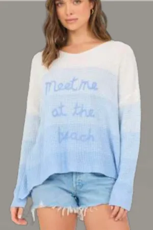 Meet Me At The Beach Sweater