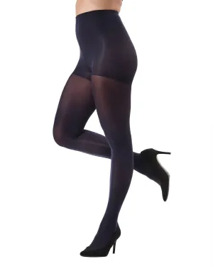 MEMOI MO312 PERFECTLY OPAQUE TIGHTS NAVY